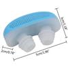 DOBO Dispositivo 2 in 1 anti russare purificatore aria silicone sonno dormire sleep