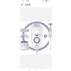 Braun Epilatore con Testina Epilatrice 28 Pinzette 2 Velocità Bianco Braun Silk-épil 5