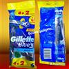 Gillette 2 Conf. (12 Lamette) Gillette Blue 3 Smooth Rasoio Lametta a Tre Lame Rotanti