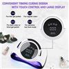 PS STORE LAMPADA NAILS LED UV 120W GEL UNGHIE FORNETTO PROFESSIONALE SEMIPERMANENTE