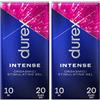 Durex Stimulating gel Intense 10ml Lubrificante Orgasmic intimo per lei 2 pezzi
