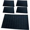 5 x 100 slot anello pad spugna inserto scatola di immagazzinaggio fodere