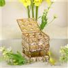 Box di Gioielli in Cristallo Trinket Keepsake Organizer Storage Case Regalo