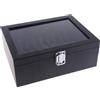 Supporto per Vassoio in Pelle PU con Display per Bracciali Da 10/20 Slot