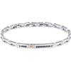 Maserati Bracciale Maserati Jewels JM423AVD25 Bracelet Acciaio Zirconi neri Uomo