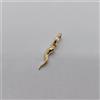 CIONDOLO CORNO CORNETTO PORTAFORTUNA IN ORO GIALLO 18KT 750 (3706)