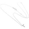 Bliss Collana Bliss Joy Letter T 20090553 Necklace Oro Bianco 9 Kt Diamante