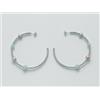 miluna Orecchini Argento donna perla boccole MILUNA Vortice PER1869AG earring silver