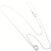 Bliss Collana Bliss Joy Letter D 20090529 Necklace Oro Bianco 9 Kt Diamante