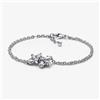Pandora Bracciale Pandora Herbarium Petali Luminosi 592398C01 Argento Zirconi Fiori