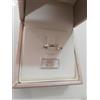 Savagioielli Anello fedina fede fascetta fermanello fermafede in oro bianco 18 kt bombata