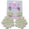 TBT-gioielli Orecchini Punto Luce Fiori Pendenti Leggerissimi Donna Grande Classico Ester