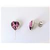 Zoppini Orecchini a cuore con cristalli viola glicine Zoppini B1074_0150
