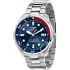 Sector No Limits Orologio Sector Oversize R3253102029 watch Acciaio Quadrante Blu Rosso Uomo 46mm