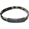 Amen Bracciale Pelle AMEN con Preghiera Padre Nostro Incisa su Piastra