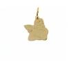 MEDAGLIA ANGIOLETTO IN ORO BIANCO O GIALLO 18 CT 750