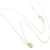 Bliss Collana Bliss Joy Letter B 20090387 Necklace Oro Giallo 9 Kt Diamante catena