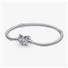 Pandora Bracciale Pandora Moments Con Chiusura a Farfalla Bracelet 590782C01 Argento