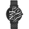 Naj-Oleari Orologio Da Donna NAJ OLEARI JEANS NJ709 In Acciaio PVD Nero E Quadrante Animali