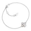 Amen Bracciale Donna Catenina Amen In Argento 925 Con Angelo Zirconato - Bra