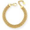 OPSOBJECTS Bracciale donna in ottone dorato OPSOBJECTS Luxury Elizabet OPS-LUX97