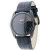 Chronotech OROLOGIO UOMO DONNA CHRONOTECH SLIM SOTTILE PELLE NERO INDICI E LANCETTE ROSA