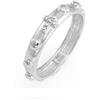 Amen anello unisex gioielli Amen rosario ROSARIUM ANELLI AROB CR ARGENTO ring FEDINA