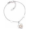 Amen Bracciale Catenina Donna AMEN con Angelo e Cuore Logato - BRAN2