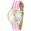 Komono Estelle Vichy Pink Orologio Donna Al quarzo