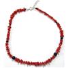 ladymsardegna Collana Girocollo su coccu in corallo a rametti argento 925%°° Sardo