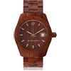 AB Aeterno "Sunset" 100% Legno Naturale Swiss Movimento Quarzo Uomo Orologio