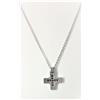 Manuel Zed Collana uomo in acciaio con croce Manuel Zed Q2128_5556