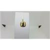 CIONDOLO MEDAGLIA SEGNO ZODIACALE VERGINE IN ORO GIALLO 18KT 750 1,05 GRAMMI