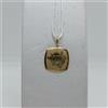 CIONDOLO MEDAGLIA SEGNO ZODIACALE TORO IN ORO GIALLO 18KT 750 1,05 GRAMMI