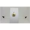 CIONDOLO MEDAGLIA SEGNO ZODIACALE ARIETE IN ORO GIALLO 18KT 750 1,1 GRAMMI
