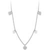 2Jewels Collana Donna Shine Cuori Silver Lunga 251760