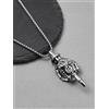 Collana uomo con ciondolo mano smile dita 13 catenina