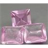7.20 cts. Set Di 3 Kunzite Rosa Idrotermale