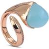 Boccadamo Anello Contrariè BOCCADAMO KAN013RA in Bronzo con Pietre