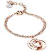 Boccadamo bracciale donna boccadamo XBR707RS con pendente in basso rilievo a vortice