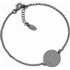 Amen BRACCIALE AMEN COELIS BCPNN COLORE ARGENTO BRUNITO CON PREGHIERA PADRE NOSTRO IN