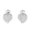 Amen Orecchini DOnna AMEN ESHBB in Argento 925 con Cuori Sacri Zirconati