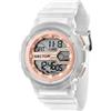 Sector No Limits Orologio Sector Ex-39 r3251547004 watch Silicone Bianco Rosè Digitale crono