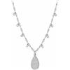 BROSWAY TAILOR COLLANA CON PENDENTE E PERLE DI FIUME DONNA ACCIAIO BIL09 (3098)