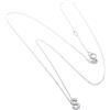 Bliss Collana Bliss Joy Letter S 20090552 Necklace Oro Bianco 9 Kt Diamante