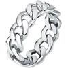 AMEN Anello Morellato Catene SATX27 Fascia Intrecciate Acciaio Ring 21 23 25 Uomo