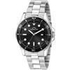 Chronostar OROLOGIO CHRONOSTAR Captain UOMO R3753291004 WATCH ACCIAIO Nero 42 mm Nuovo
