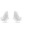 Swarovski Orecchini Swarovski Lilia 5636424 Earrings Farfalle Cristalli Rodio Donna Argent