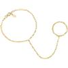 Amen Bracciale Baciamano BAMAG5 Da Donna Gioiello Di Amen In Argento 925 PVD Oro