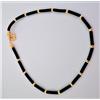 Produzione Orafa Aretina PARURE UOMO DONNA COLLANA + BRACCIALE ORO GIALLO CAUCCIU 750 18KT COLLIER OR